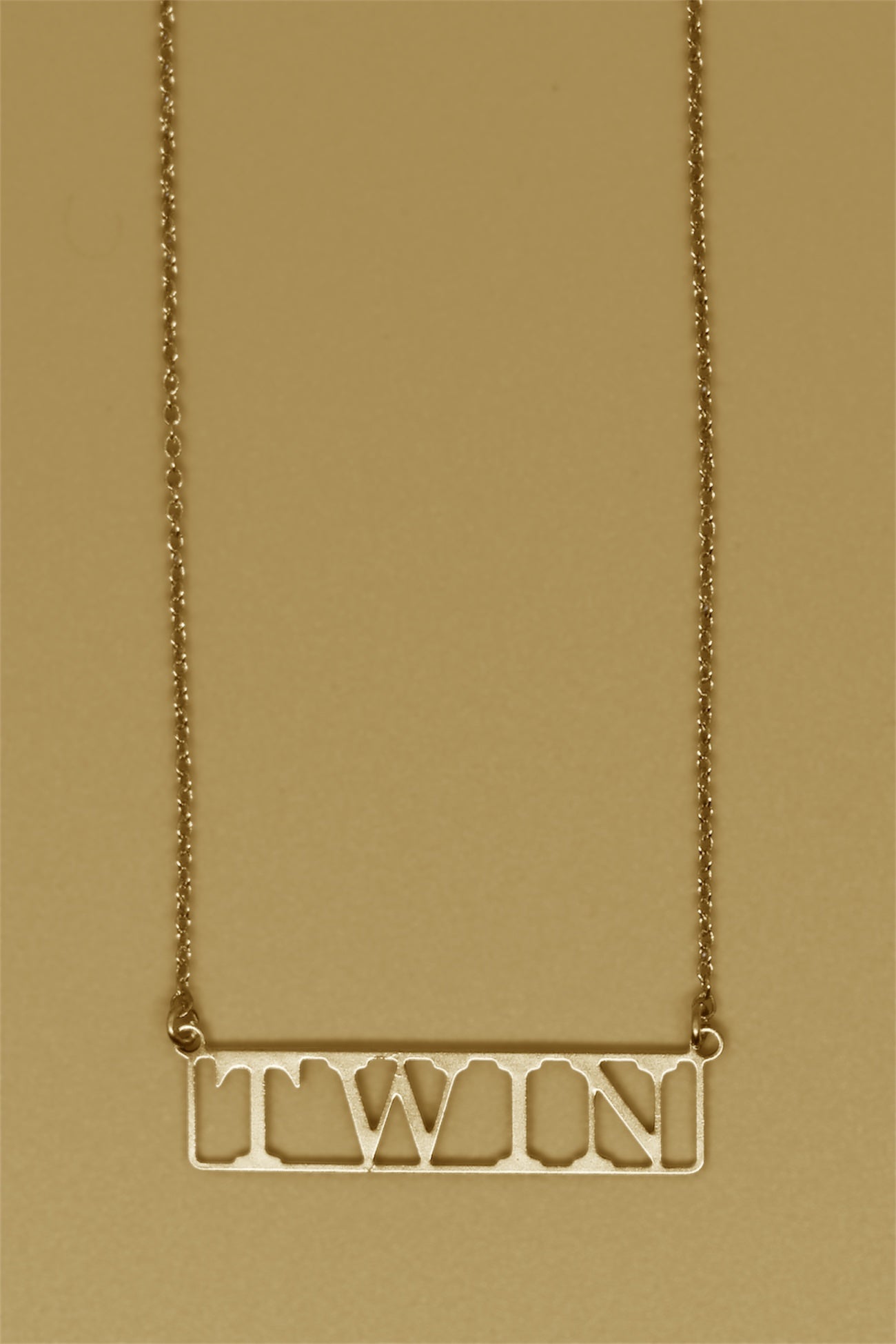 Twin 18k Gold Plated Necklace