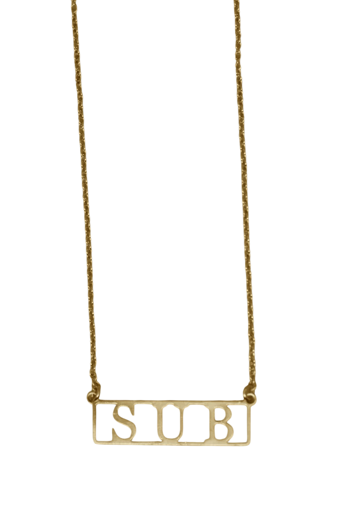 Sub 18k Gold Plated Necklace