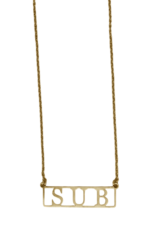 Sub 18k Gold Plated Necklace
