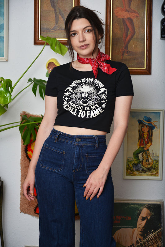 The Name is Venus Cropped Tee
