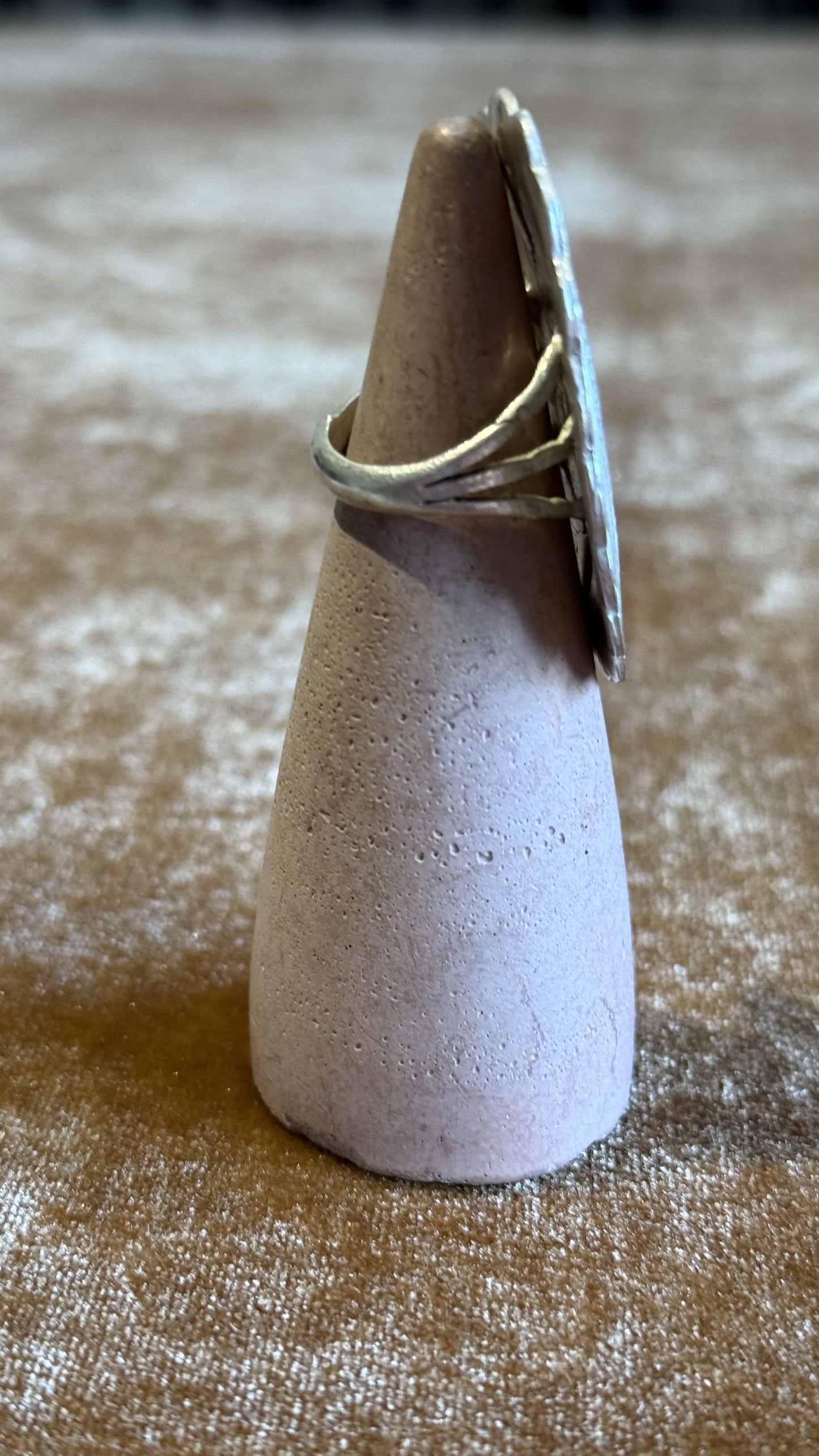 Handmade Sterling Concho Ring