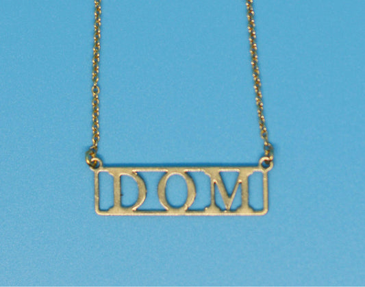 Dom Necklace 18k Gold Plated Necklace