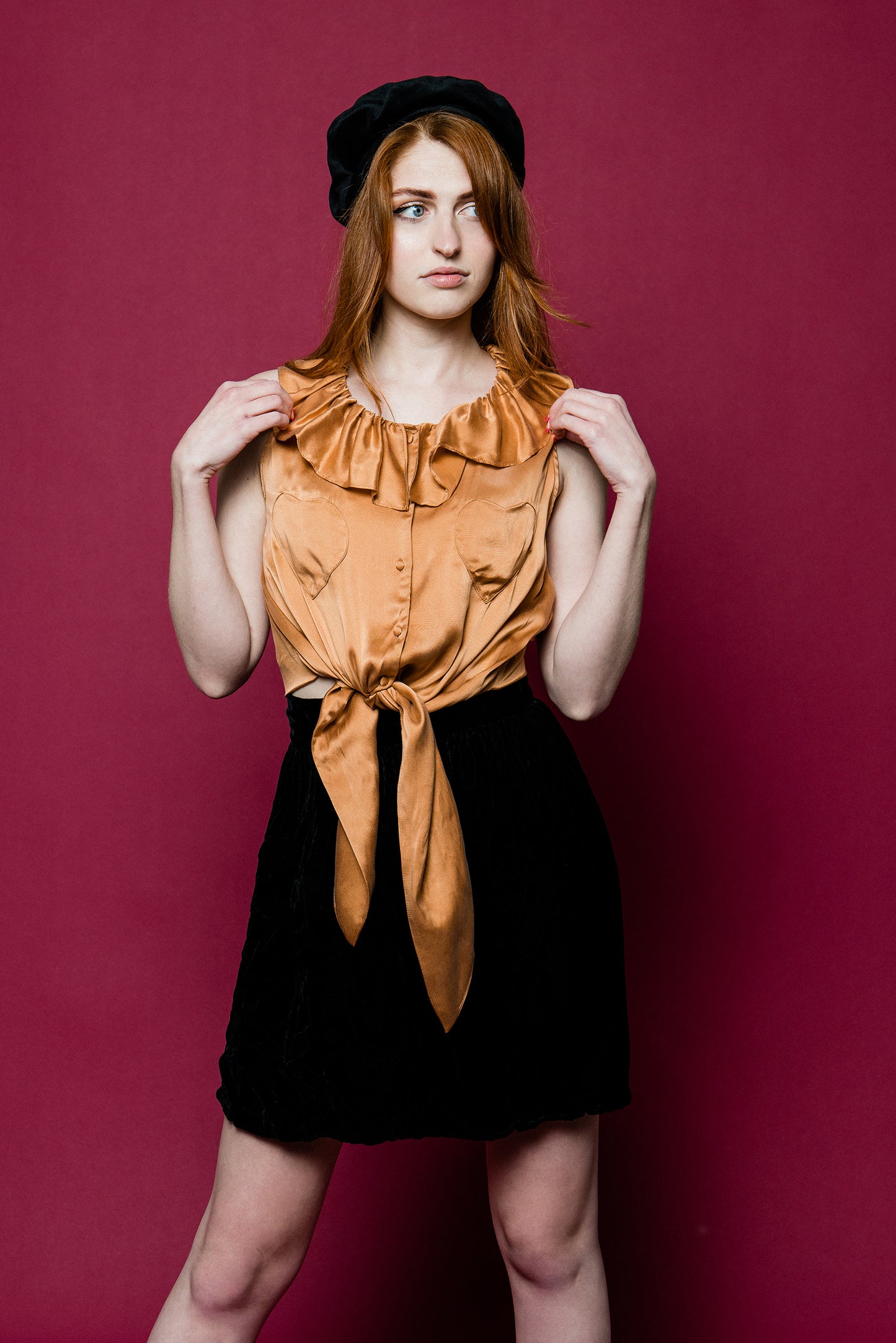 My Ruffled Heart Blouse