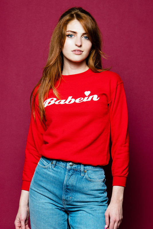 Lovers Red Babein Crew Neck