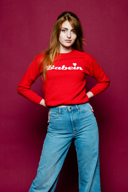 Lovers Red Babein Crew Neck