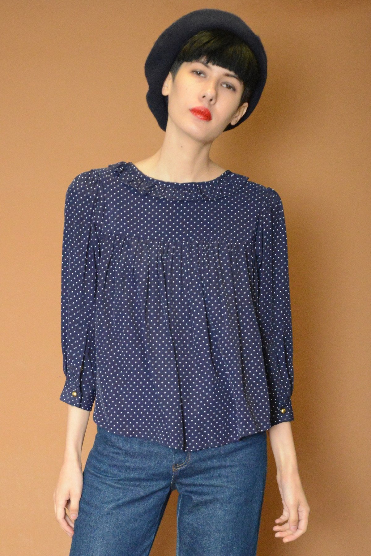 Lilly Dotted Blouse