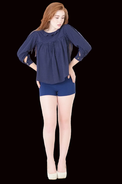 Lilly Dotted Blouse