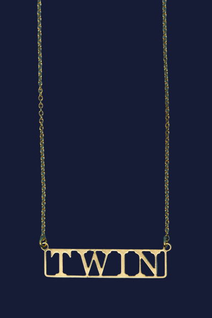 Twin 18k Gold Plated Necklace