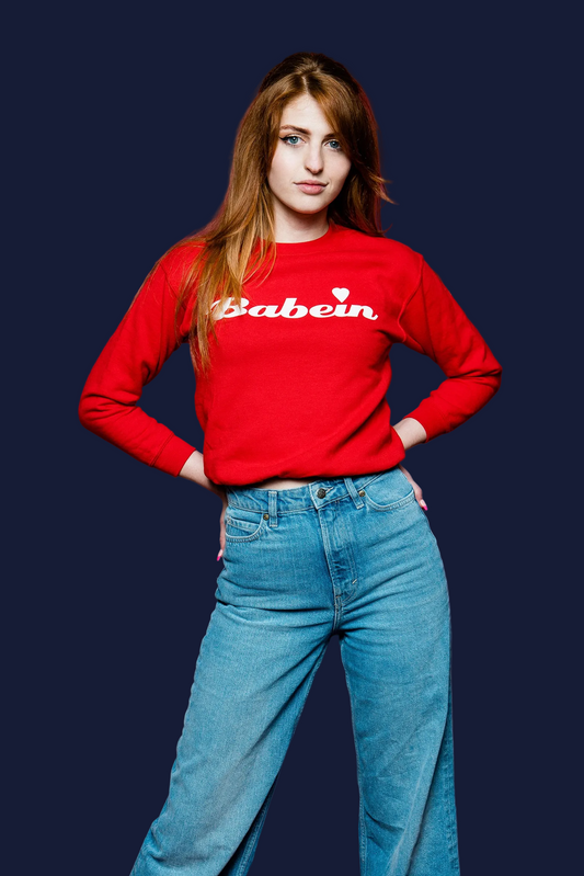 Lovers Red Babein Crew Neck