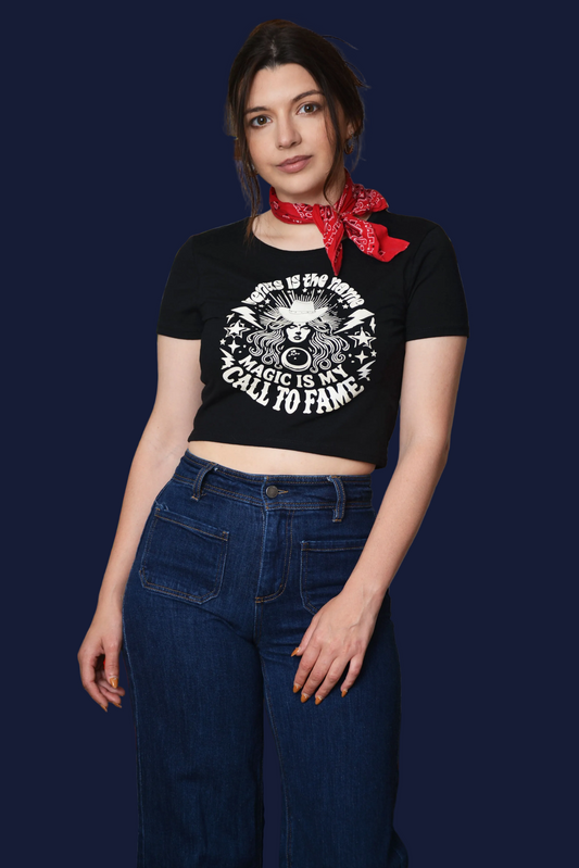 The Name is Venus Cropped Tee