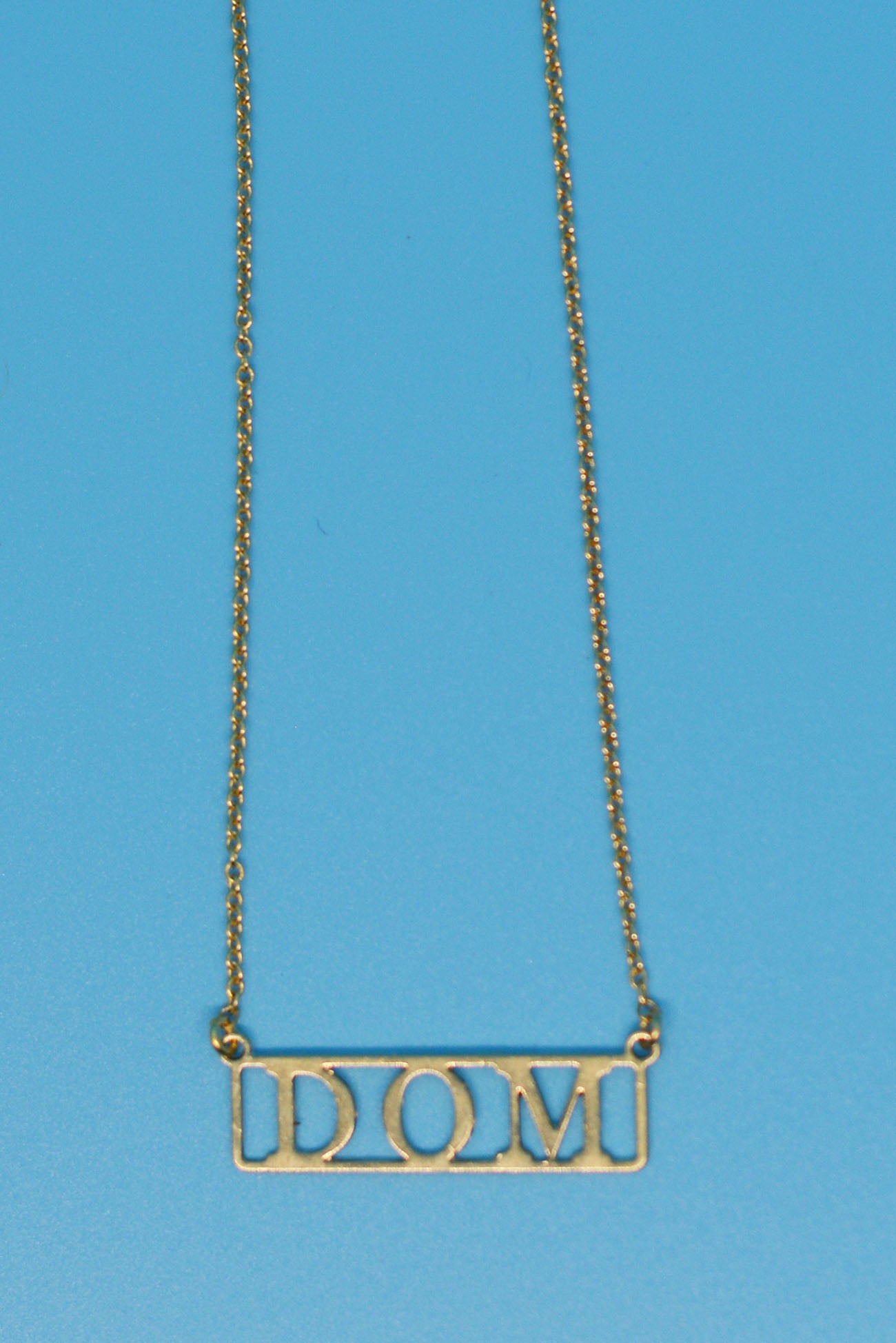 Dom Necklace 18k Gold Plated Necklace