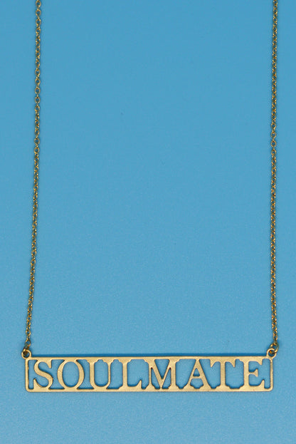 Soulmate 18k Gold Plated Necklace