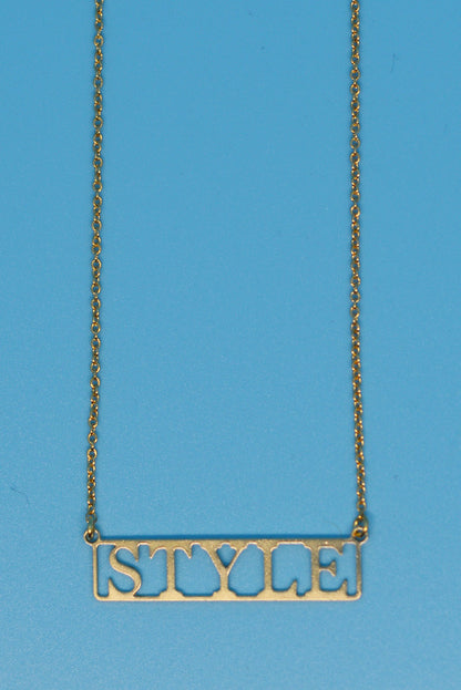 Style 18k Gold Plated Necklace
