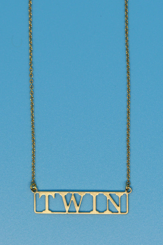 Twin 18k Gold Plated Necklace