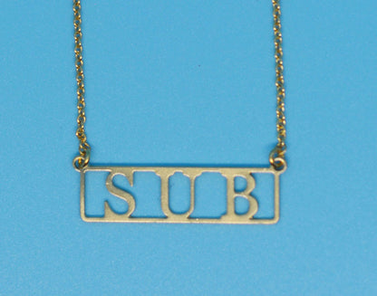 Sub  18k Gold Plated Necklace