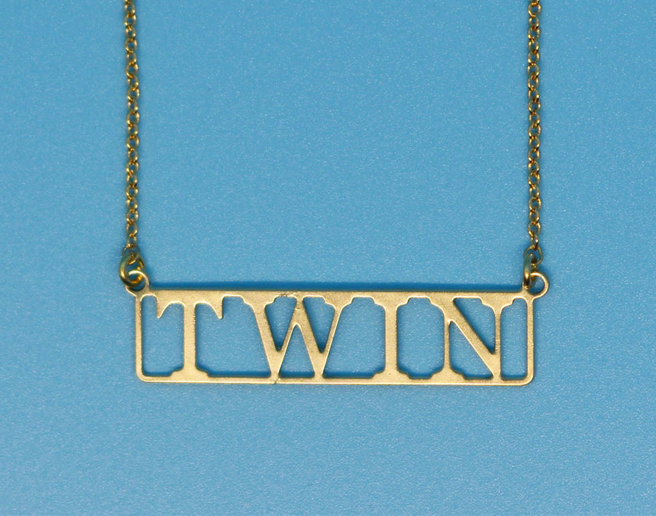 Twin 18k Gold Plated Necklace